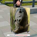 1-Piece Cute Animal Nature Wildlife Fun Decorative  Suitcase Luggage Cover, Stretch Protective Sleeve