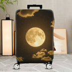 1-Piece Moon Starry Night Clouds Sky Cosmic Galactic  Suitcase Luggage Cover, Stretch Protective Sleeve