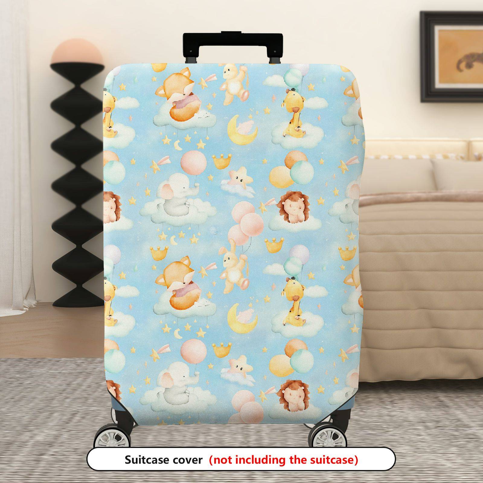 1-Piece Animal Balloon Star Cloud  Suitcase Luggage Cover, Stretch Protective Sleeve