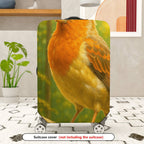 1-Piece Bird Nature Forest Art Cute Animal Wildlife  Suitcase Luggage Cover, Stretch Protective Sleeve
