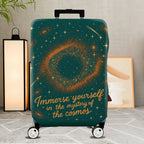 1-Piece Galaxy Starry Sky Space Cosmic Astronomy  Suitcase Luggage Cover, Stretch Protective Sleeve