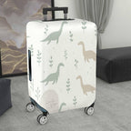 1-Piece Dinosaur Plant Nature Minimalist Cute Printed  Suitcase Luggage Cover, Stretch Protective Sleeve
