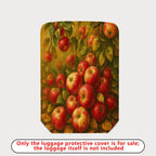 1-Piece Apple Orchard Autumn Vintage Nature Fruit  Suitcase Luggage Cover, Stretch Protective Sleeve
