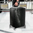 1-Piece Starry Night Galaxy Cosmic Space Astral Celestial  Suitcase Luggage Cover, Stretch Protective Sleeve