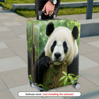 1-Piece Panda Forest Nature Wildlife Cute Animal  Suitcase Luggage Cover, Stretch Protective Sleeve
