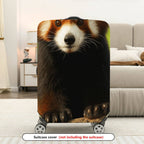 1-Piece Red Panda Animal Nature Cute Wildlife Travel  Suitcase Luggage Cover, Stretch Protective Sleeve