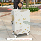 1-Piece Star Rocket Space Astronaut Cosmic Universe  Suitcase Luggage Cover, Stretch Protective Sleeve