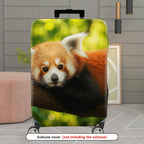 1-Piece Red Panda Animal Nature Wildlife Cute Forest  Suitcase Luggage Cover, Stretch Protective Sleeve