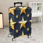 1-Piece Gold Star Pattern Travel Business Holiday Luggage  Suitcase Luggage Cover, Stretch Protective Sleeve