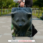 1-Piece Animal Wildlife Jungle Nature Exotic  Suitcase Luggage Cover, Stretch Protective Sleeve