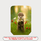 1-Piece Nature Animal Flower Forest Cute  Suitcase Luggage Cover, Stretch Protective Sleeve