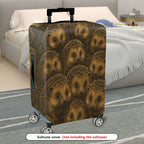 1-Piece Hedgehog Nature Animals Forest Wildlife Cute  Suitcase Luggage Cover, Stretch Protective Sleeve