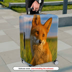 1-Piece Animal Nature Sunset Fox Wildlife  Suitcase Luggage Cover, Stretch Protective Sleeve