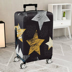 1-Piece Starry Night Celestial Cosmic Galaxy Stellar  Suitcase Luggage Cover, Stretch Protective Sleeve