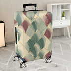 1-Piece Abstract Geometric Colorful Modern Stylish Elegant  Suitcase Luggage Cover, Stretch Protective Sleeve