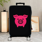 1-Piece Animal Pink Pig Decorative Travel  Suitcase Luggage Cover, Stretch Protective Sleeve