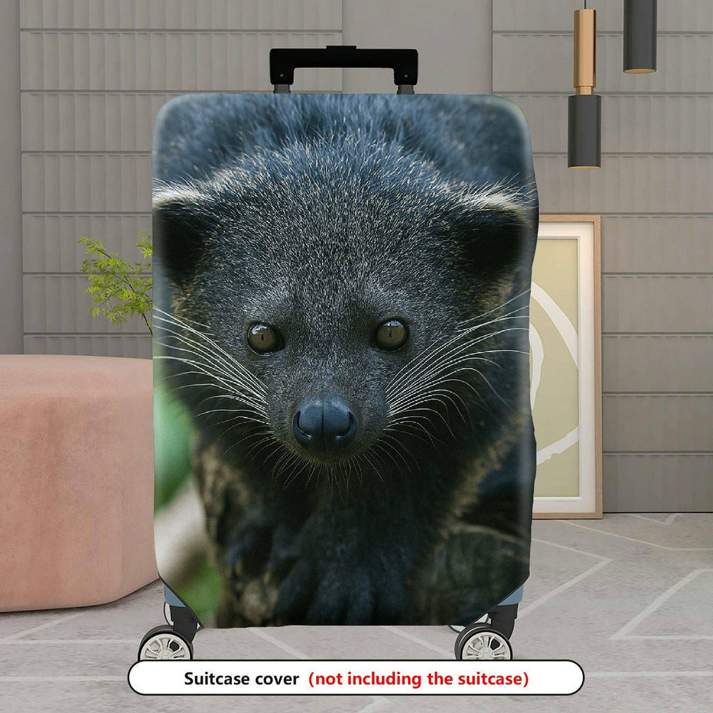 1-Piece Animal Wildlife Jungle Nature Exotic  Suitcase Luggage Cover, Stretch Protective Sleeve