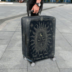 1-Piece Sun Moon Starry Spiritual Mystical Cosmic  Suitcase Luggage Cover, Stretch Protective Sleeve