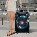 1-Piece Galaxy Starry Sky Cosmic Universe Space Abstract  Suitcase Luggage Cover, Stretch Protective Sleeve