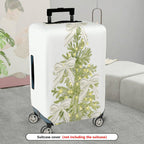 1-Piece Christmas Tree Bow  Holiday Decorative  Suitcase Luggage Cover, Stretch Protective Sleeve