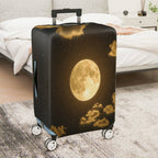 1-Piece Moon Starry Night Clouds Sky Cosmic Galactic  Suitcase Luggage Cover, Stretch Protective Sleeve