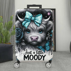 1-Piece Cute Animal Blue Bow Rose Butterfly Star  Suitcase Luggage Cover, Stretch Protective Sleeve