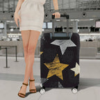 1-Piece Starry Night Celestial Cosmic Galaxy Stellar  Suitcase Luggage Cover, Stretch Protective Sleeve