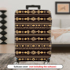 1-Piece Geometric Tribal Ethnic Aztec Pattern  Suitcase Luggage Cover, Stretch Protective Sleeve