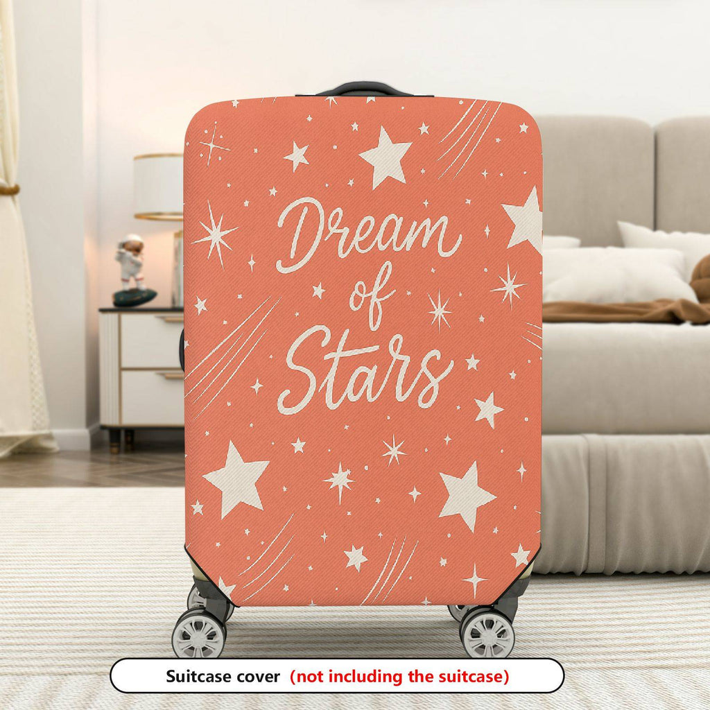 1-Piece Dream Stars Sparkle Cosmic Celestial Space  Suitcase Luggage Cover, Stretch Protective Sleeve