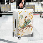 1-Piece Adventure Forest Fantasy Whimsical Autumn  Suitcase Luggage Cover, Stretch Protective Sleeve