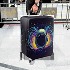 1-Piece Galaxy Astronaut Space Cosmic Colorful Starry  Suitcase Luggage Cover, Stretch Protective Sleeve