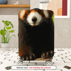 1-Piece Red Panda Animal Nature Cute Wildlife Travel  Suitcase Luggage Cover, Stretch Protective Sleeve
