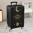 1-Piece Mystic Cosmic Eye Moon Starry Universe Constellation  Suitcase Luggage Cover, Stretch Protective Sleeve