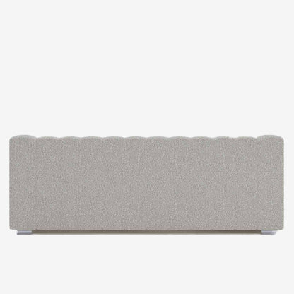 Canapé couleur crème tissu bouclette Garance
