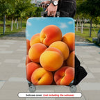 1-Piece Peach Fruit Cute Journey Fashion Travel  Suitcase Luggage Cover, Stretch Protective Sleeve