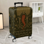 1-Piece Celestial Bohemian Universe Mystic Cosmic  Suitcase Luggage Cover, Stretch Protective Sleeve