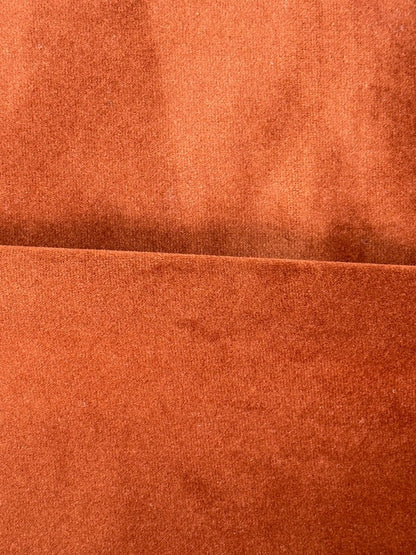 Chauffeuse d'angle pour canapé modulable en velours ocre Hélène