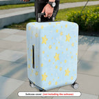 1-Piece Starry Night Sky Universe Cosmic Celestial Astral  Suitcase Luggage Cover, Stretch Protective Sleeve