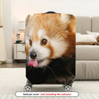 1-Piece Red Panda Cute Animal Wildlife Nature Fun  Suitcase Luggage Cover, Stretch Protective Sleeve
