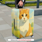 1-Piece Cute Animal  Artistic Pastoral Summer  Suitcase Luggage Cover, Stretch Protective Sleeve