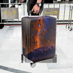 1-Piece Cosmic Mountain Starry Night Galaxy Universe Nebula  Suitcase Luggage Cover, Stretch Protective Sleeve