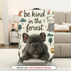 1-Piece Animal Forest Nature Dog  Suitcase Luggage Cover, Stretch Protective Sleeve