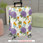1-Piece Floral Colorful Nature Vibrant Spring Holiday  Suitcase Luggage Cover, Stretch Protective Sleeve