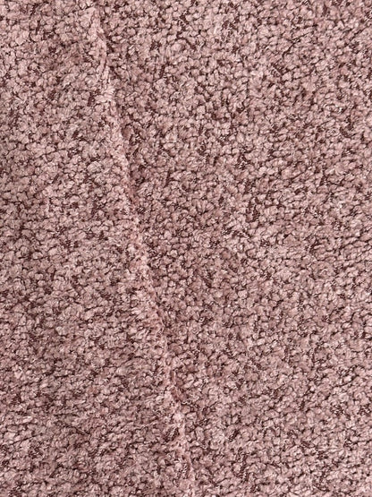Fauteuil bouclette couleur rose Victoria