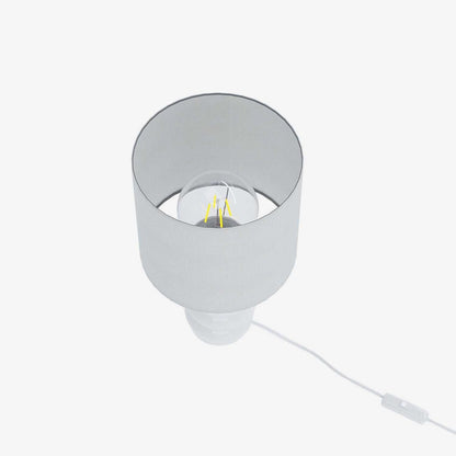 Lampe à poser en céramique et tissu Montaigne