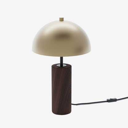 Lampe à poser en métal ou effet bois Rousseau