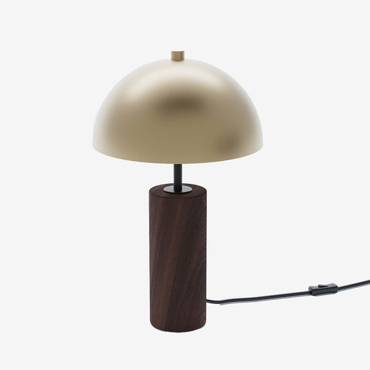 Lampe à poser en métal ou effet bois Rousseau