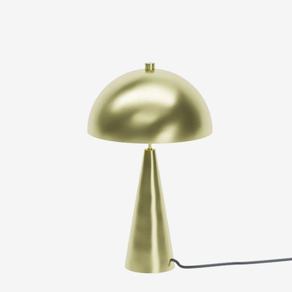 Lampe champignon à poser en métal doré Monet