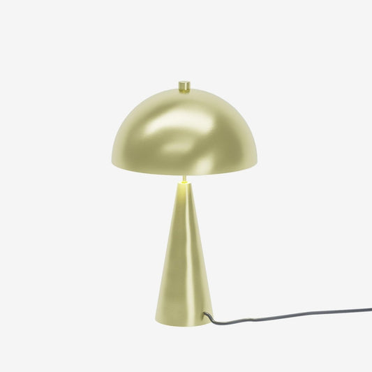 Lampe champignon à poser en métal doré Monet